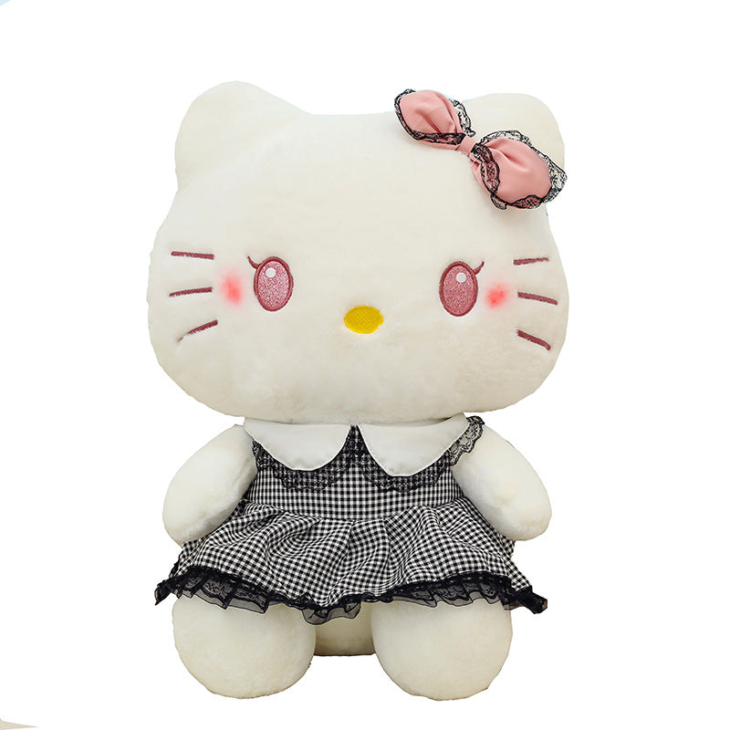 可爱小猫 - 格纹系列毛绒玩具