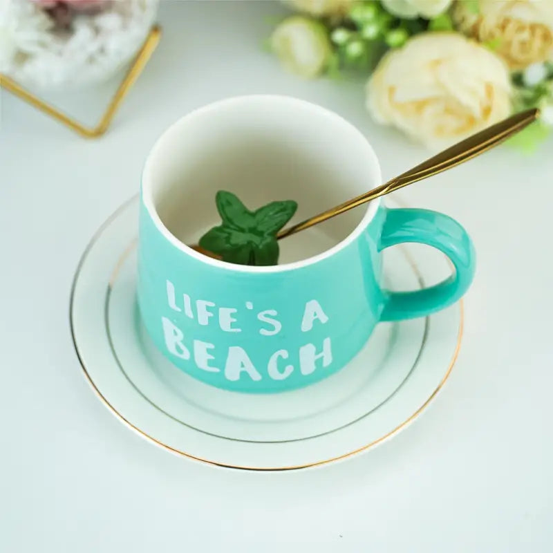 Cute Kawaii Teacup - 3D Animal Inside Ceramic Mug