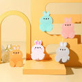 Kawaii Bear Self-Adhesive Wall Hooks (5pcs)