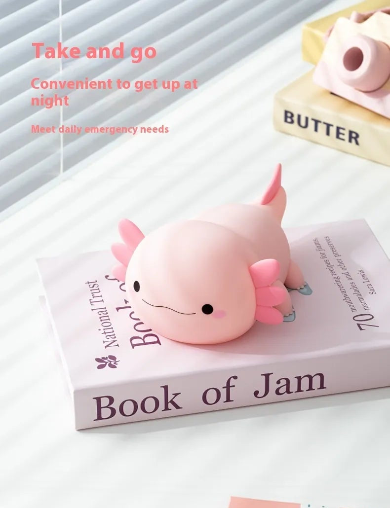 Axis the Axolotl LED Night Lamp