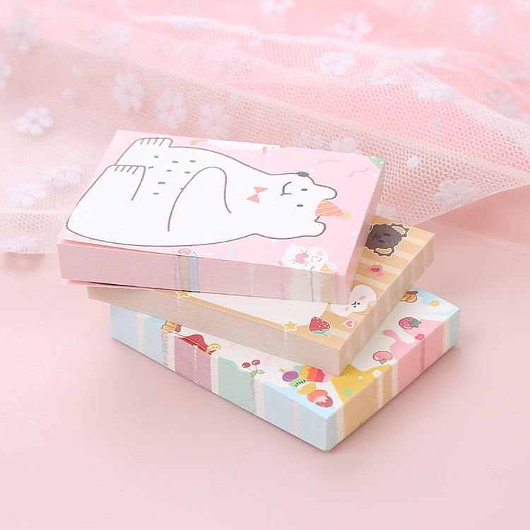 Cute Cartoon Bear Note Pad