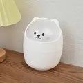 Kawaii Desktop Trash Can and Pencil Holder