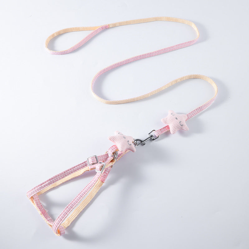 Cute Starfish Pet Harness and Leash
