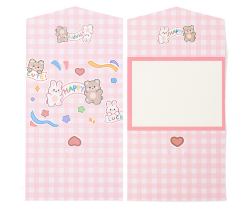 Cute Cartoon Animal Foldable Envelope