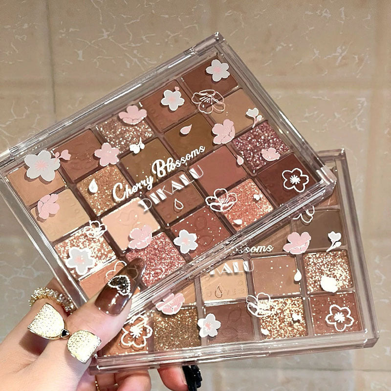 Sakura Glitter Eyeshadow Palette