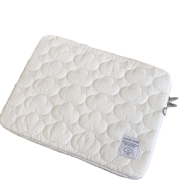 Cloud Embroidery Notebook / Laptop Bag