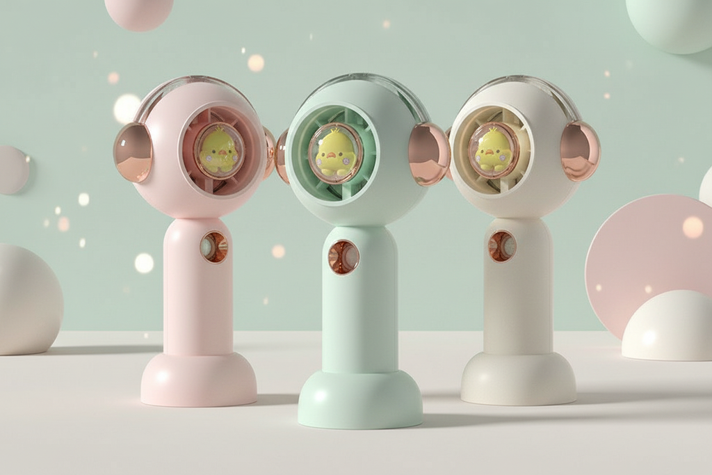 All Three Fan Variants - Kawaii