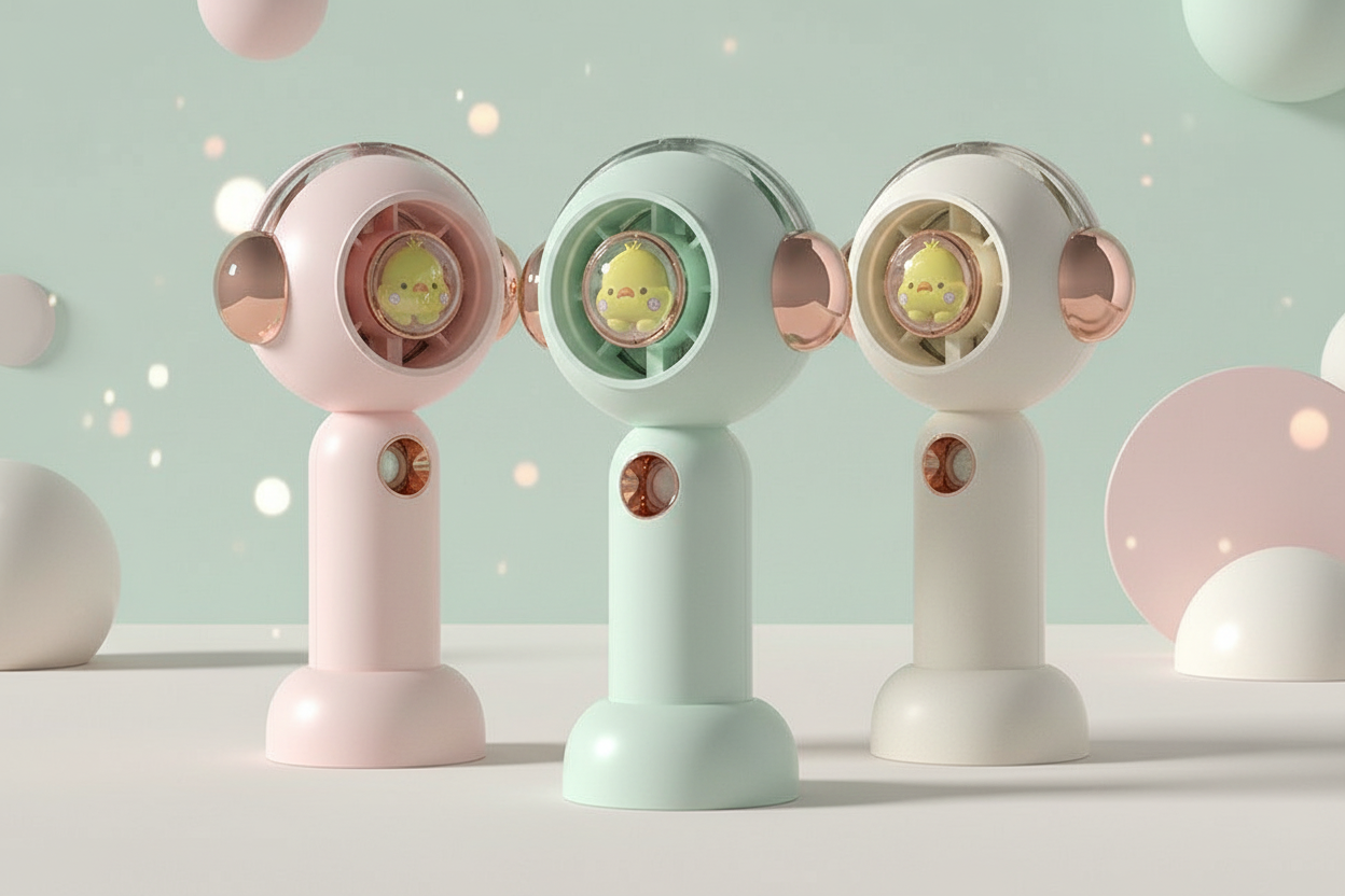 All Three Fan Variants - Kawaii