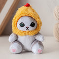 猫咪海洋系列毛绒钥匙扣