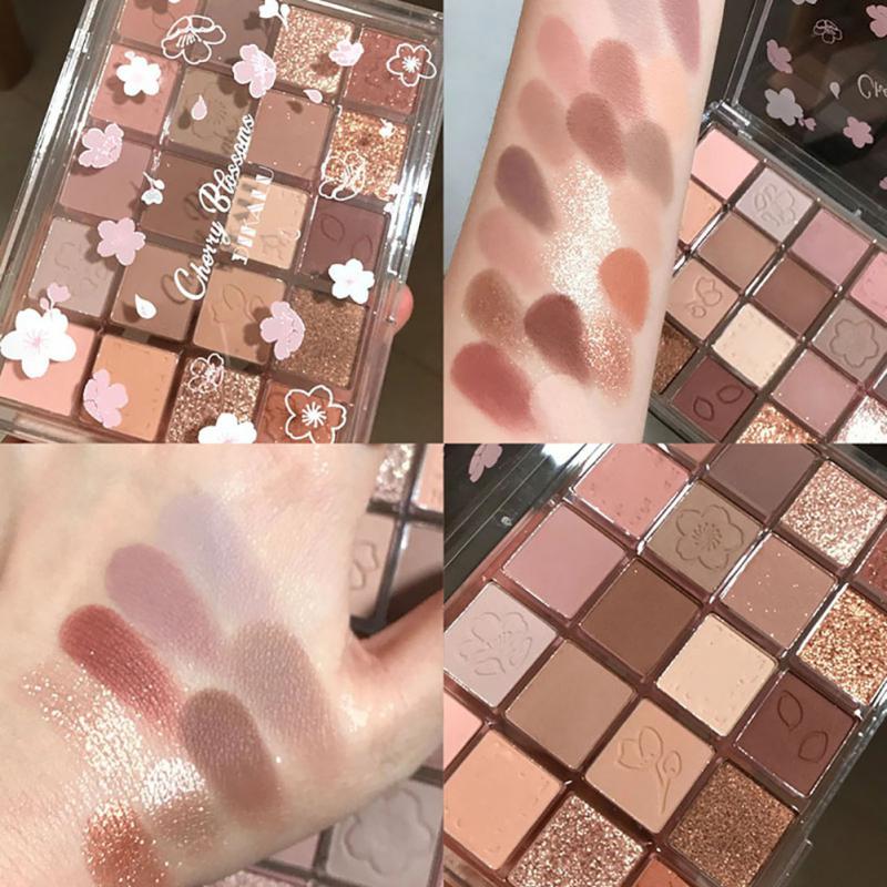 Sakura Glitter Eyeshadow Palette
