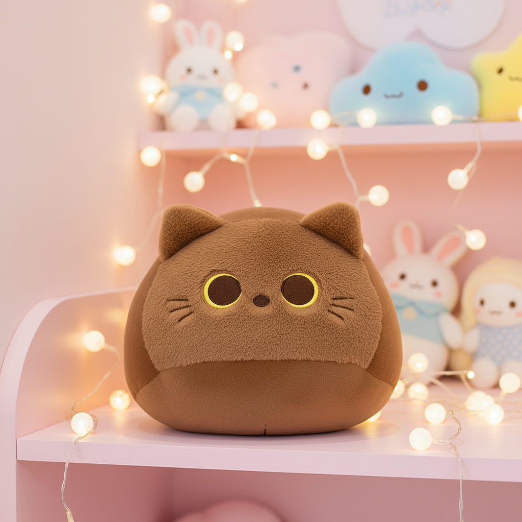 Brown Cat Plush