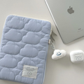 Cloud Embroidery Notebook / Laptop Bag