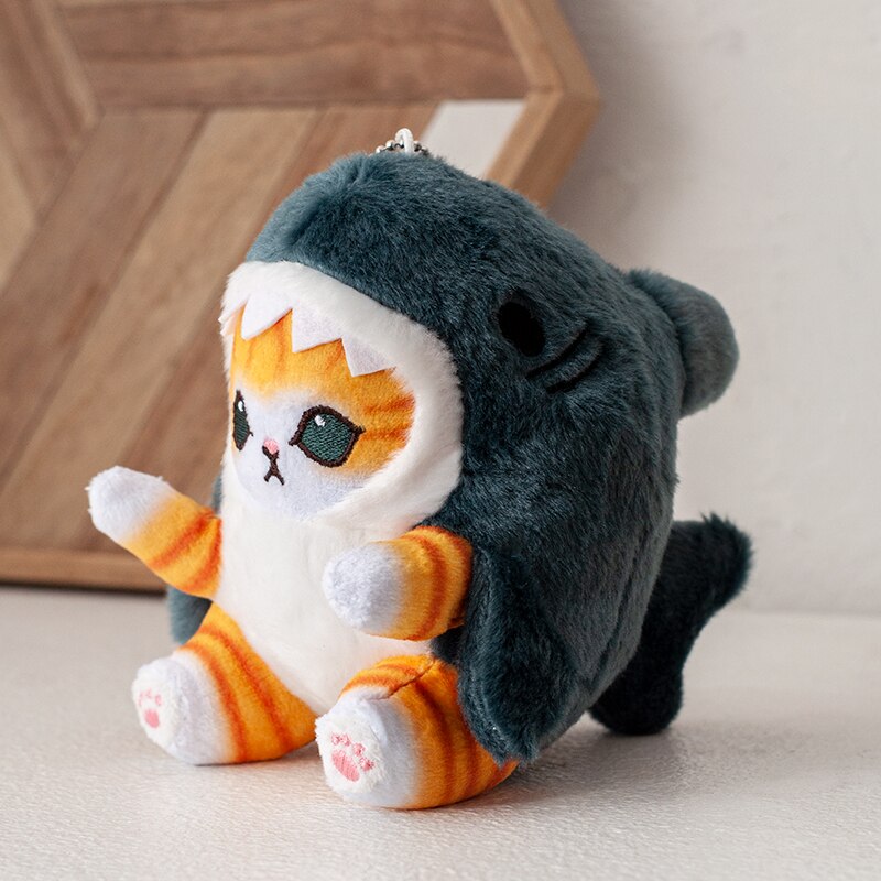 猫咪海洋系列毛绒钥匙扣