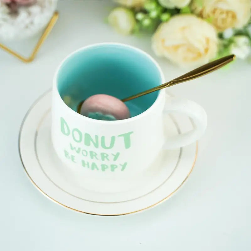 Cute Kawaii Teacup - 3D Animal Inside Ceramic Mug