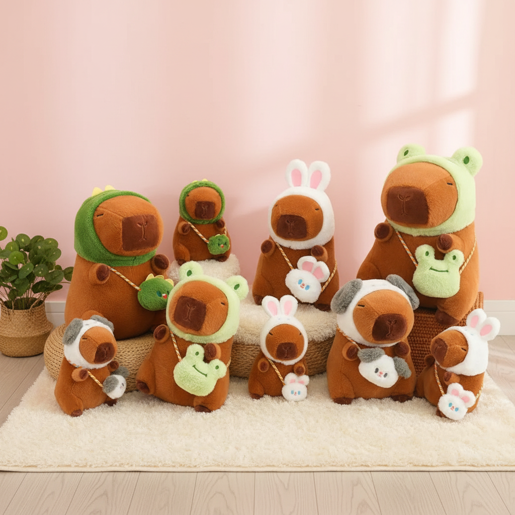 Capybara Plushies