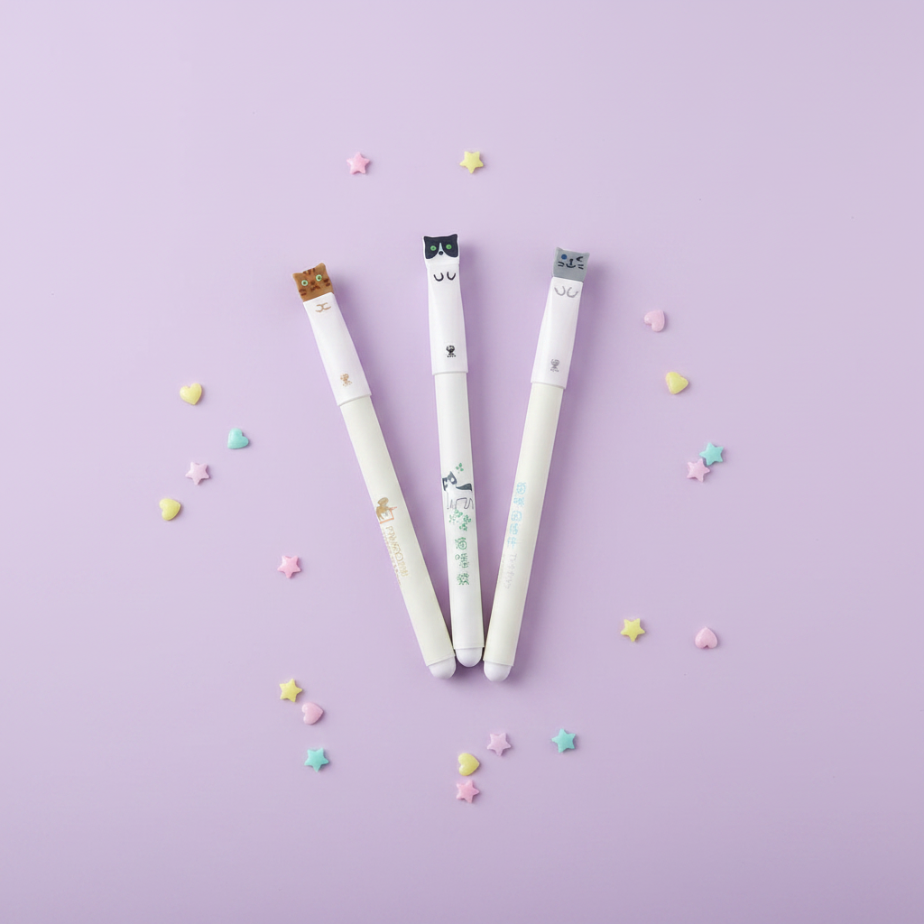 Cat Pens - Flat Lay