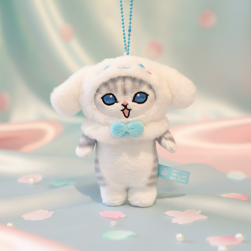 Cinnamoroll Cat Plush Kawaii Product Shot