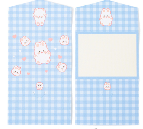 Cute Cartoon Animal Foldable Envelope