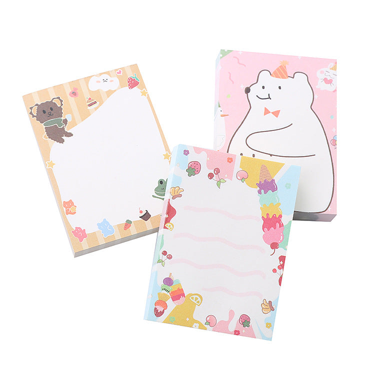 Cute Cartoon Bear Note Pad