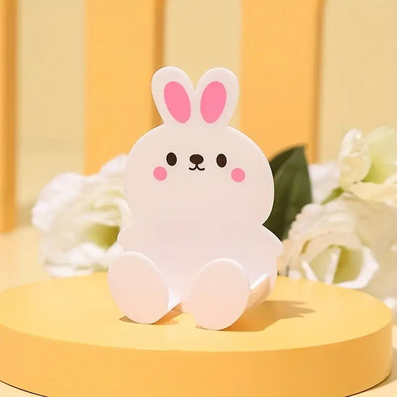 Kawaii Bear Self-Adhesive Wall Hooks (5pcs)