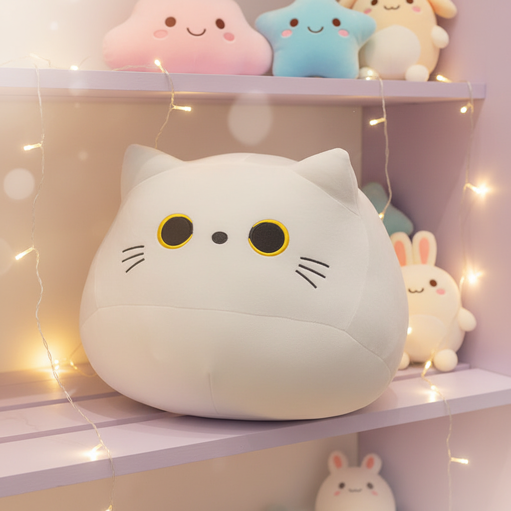 Grey Cat Plush