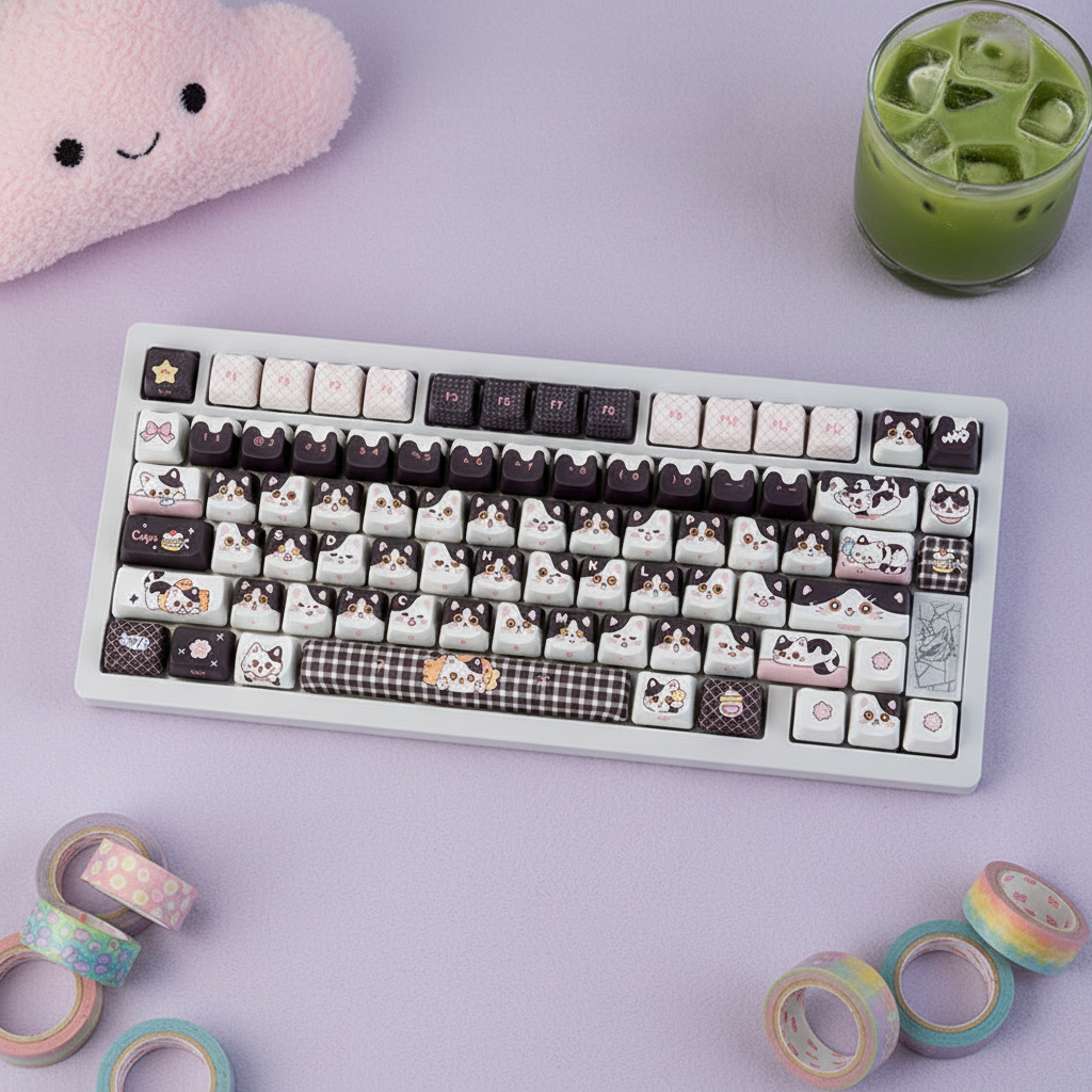 Keycaps Cozy Desk Redo