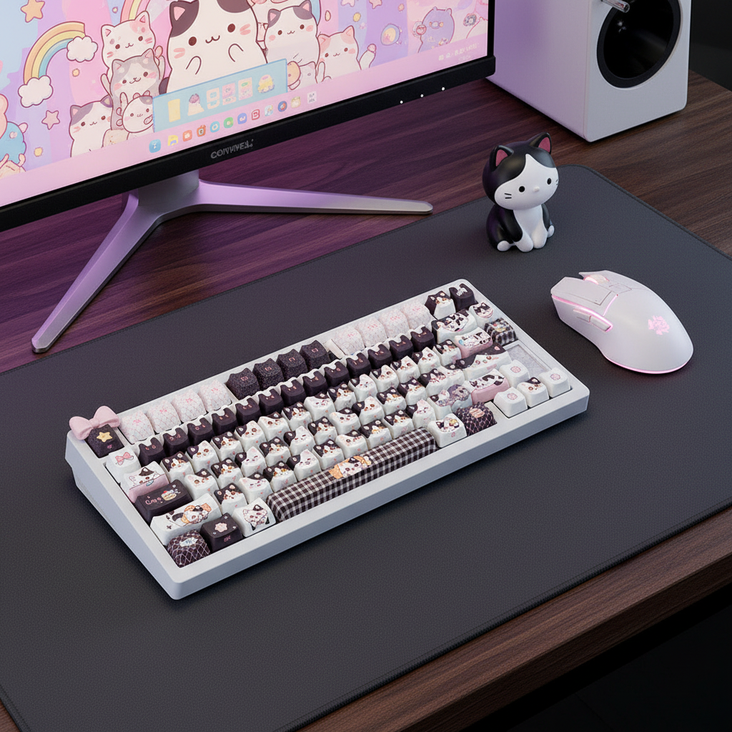 Keycaps Gaming Setup