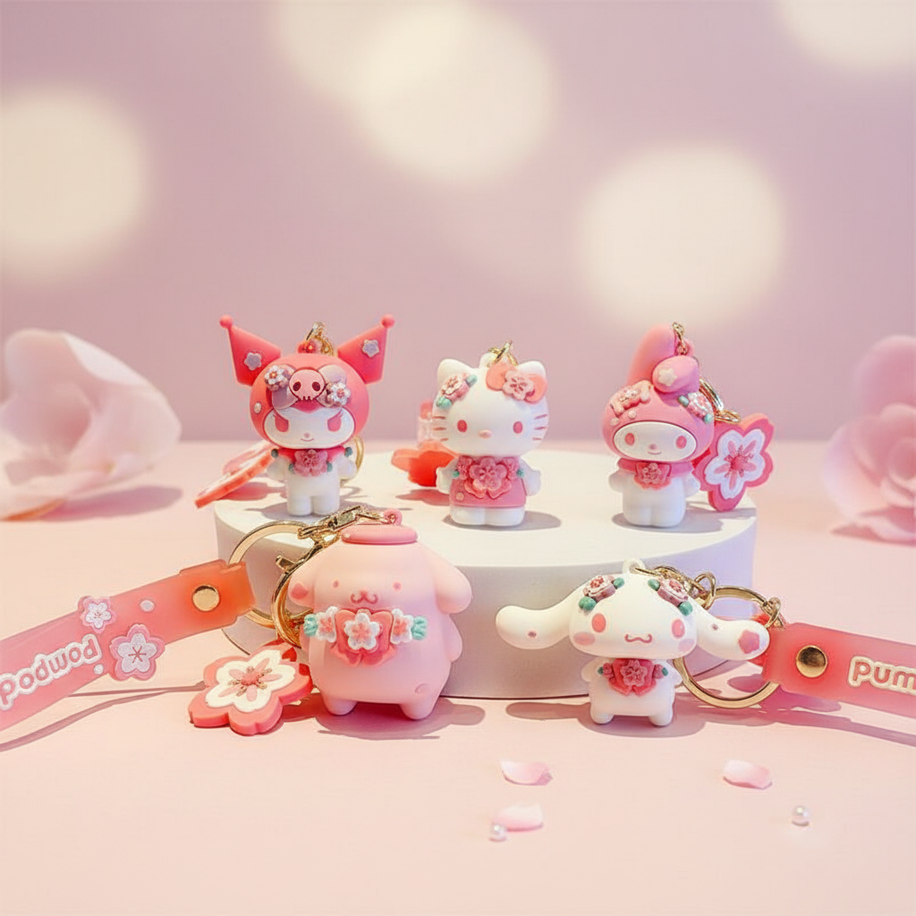Sanrio Keychain Collection Kawaii Product Shot